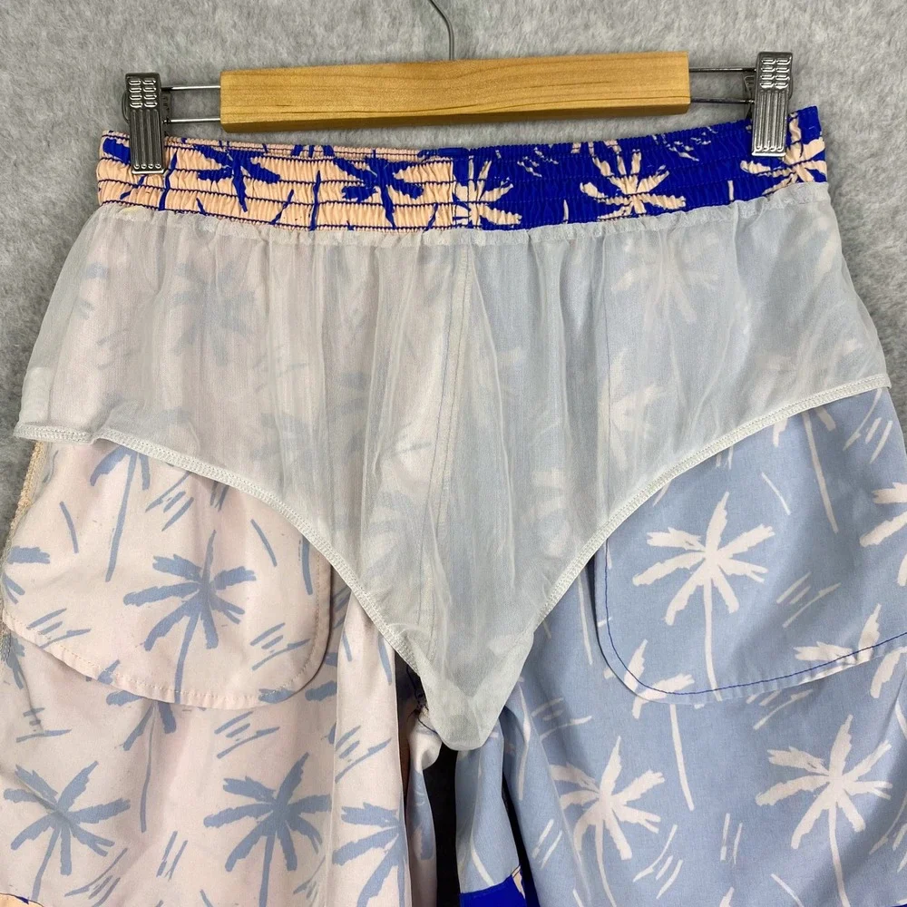 Chubbies Shorts Mens L Blue The Weekend Kings 5.5